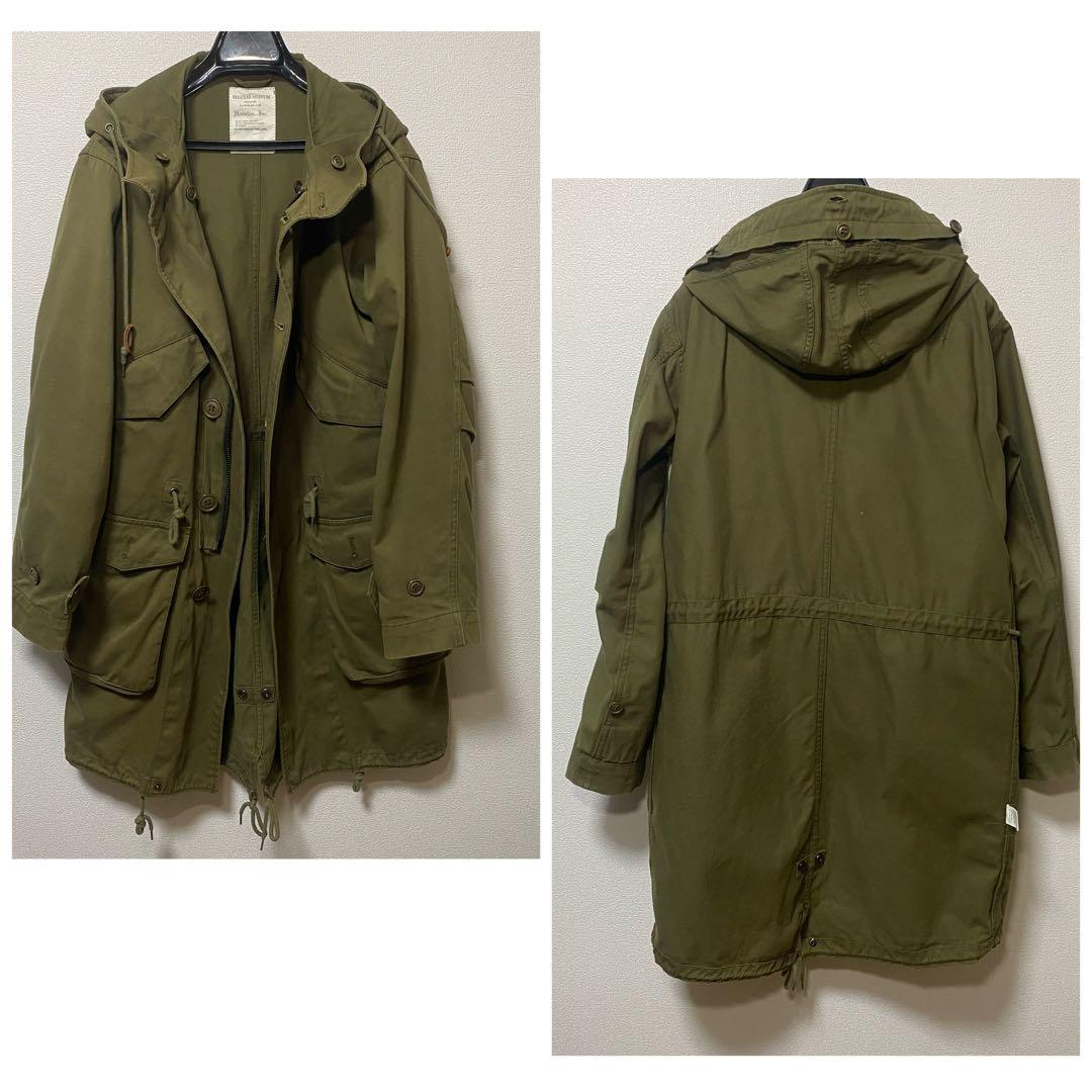 HOUSTON ヒューストン モッズコート M-45・M-47風 美品の通販はau PAY