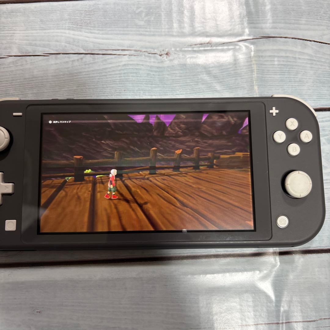 Switchライト本体のみ グレー 液晶難あり 訳ありジャンク品 - メルカリ