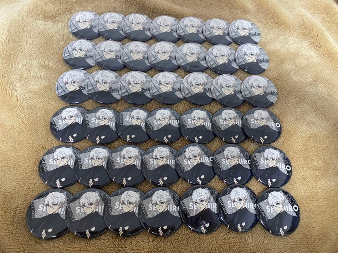 ブルーロック凪誠士郎ハーネス缶バッジ42個