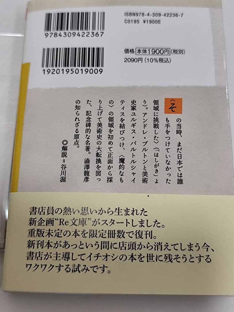悪魔の中世 渋沢龍彦 Re:文庫 新装版初版発行 完全受注生産アクリル