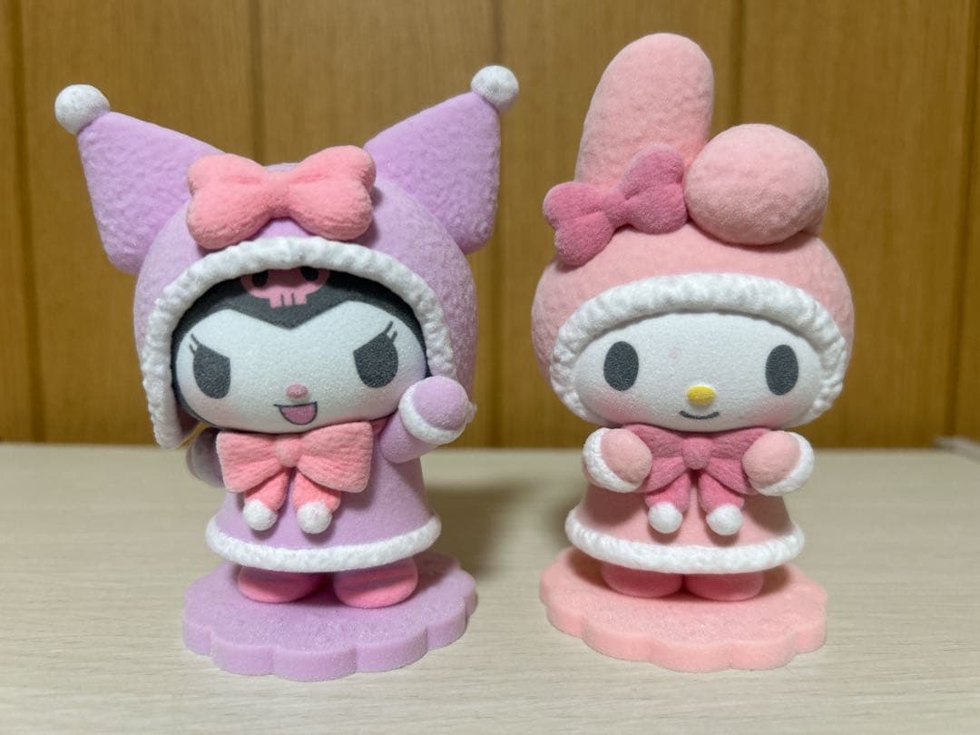 サンリオキャラクターズ Fluffy Puffy マイメロ クロミ フィギュア