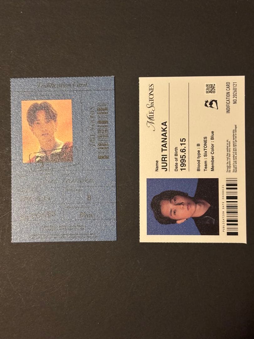 田中樹 MILE SixTONES特典 IDカード - メルカリ