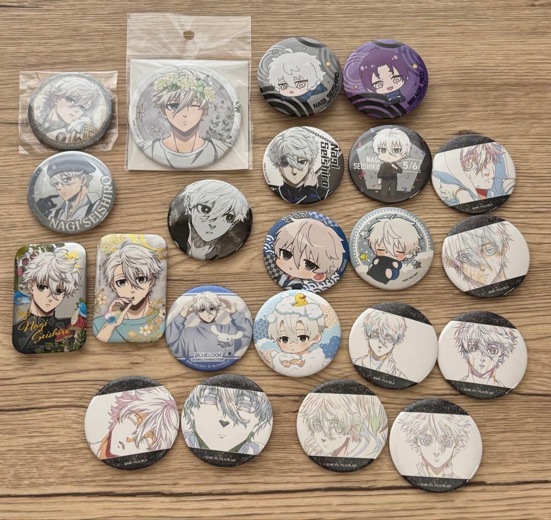 ブルーロック 凪誠士郎 缶バッジまとめ売り - メルカリ