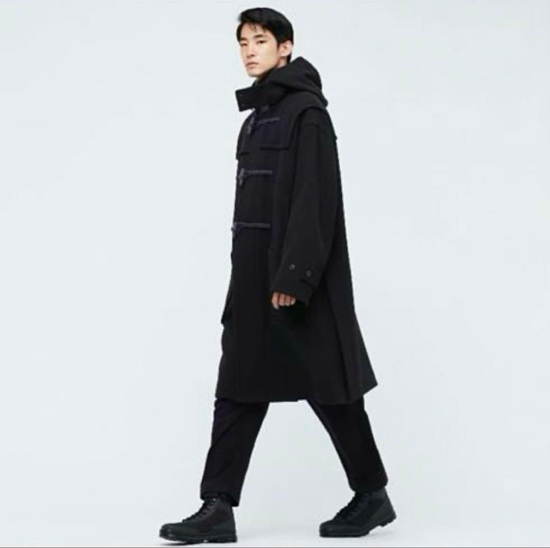 ユニクロプラスジェイ+J ジルサンダー ウール ダッフルコート S
