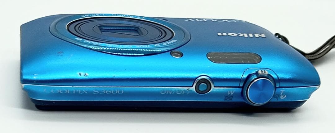 デジタルカメラ NikonCoolpix S3600 Blue 20.1MP 8x Zoom