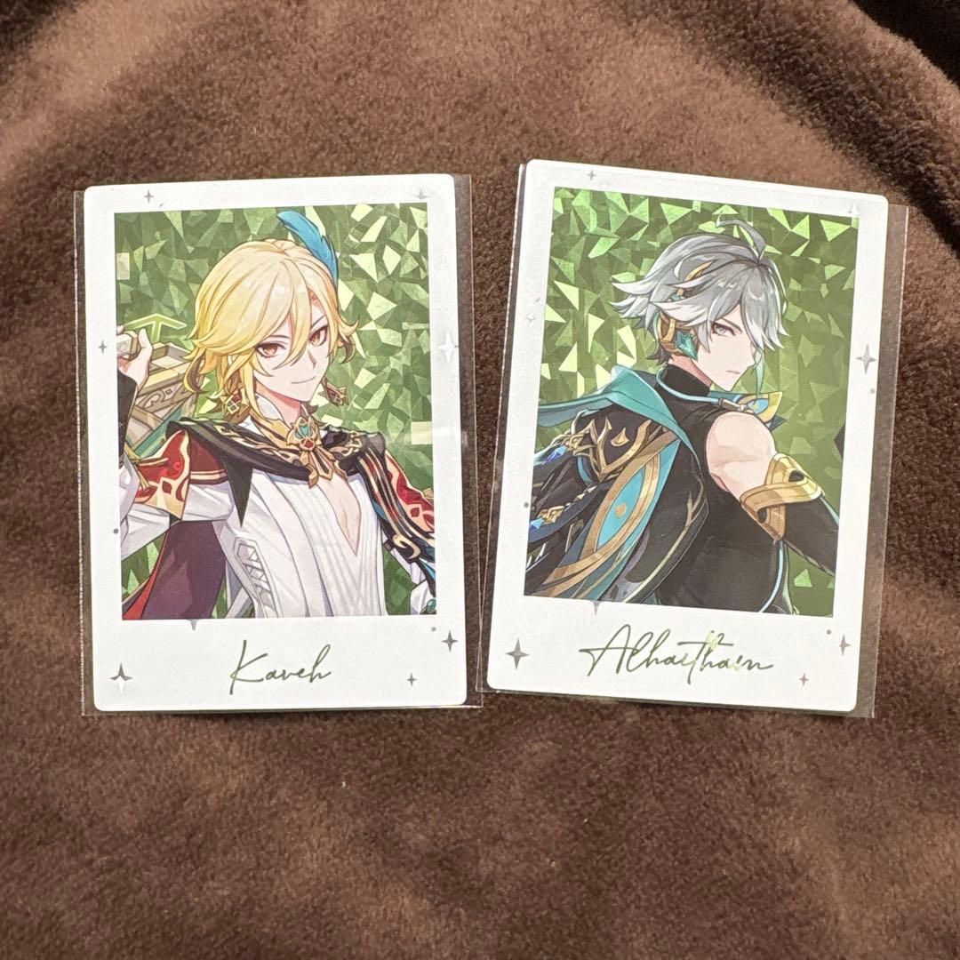 アルハイゼン カーヴェ チェキ 原神 - メルカリ