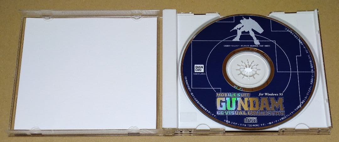 付属完品 M.S.GUNDAM CGVISUALCOLLECTION PCゲーム