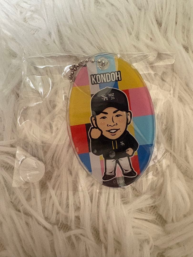 福岡ソフトバンクホークス 近藤健介選手若鷹ガチャクリアチャーム