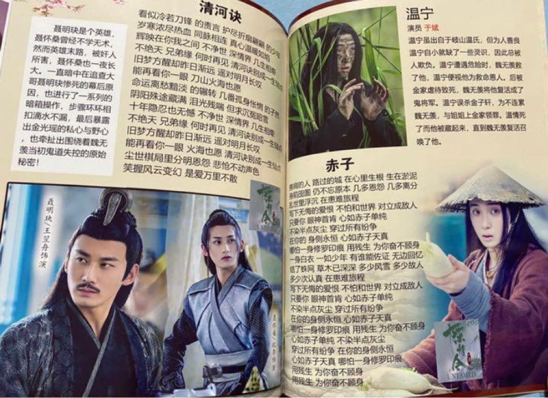 陳情令 肖戦 王一博【陳情未絶】全員集合写真集 珍蔵版 - メルカリ