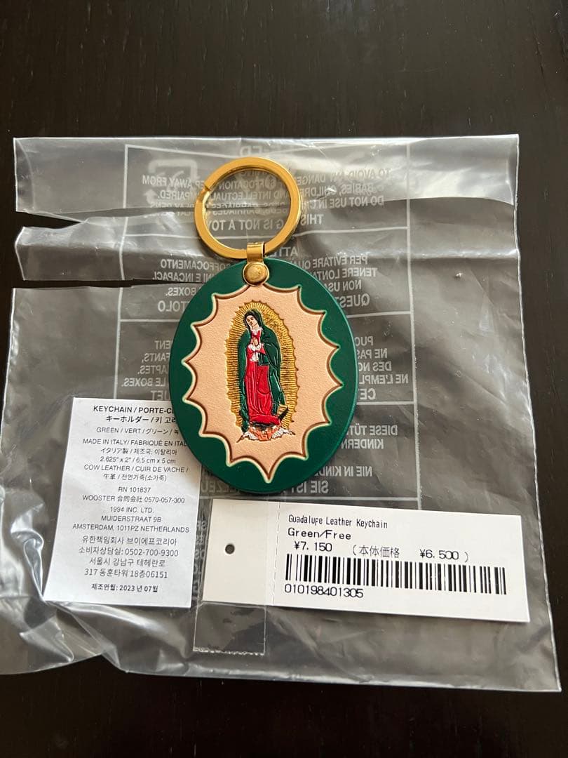 小物 Supreme Guadalupe Leather Keychain Supreme - Supreme Guadalupe Leather Keychainの通販 by アド's shop