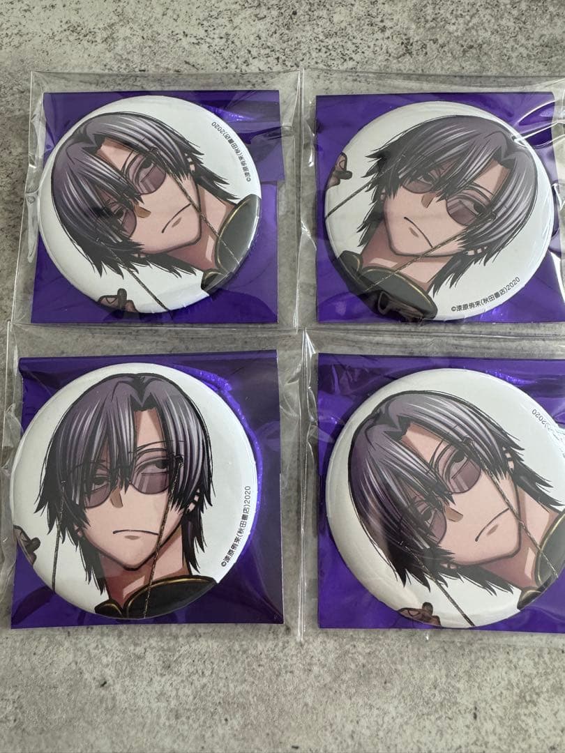 朽森紫苑 桃源暗鬼 アフターコミケ 秋田書店 c107 缶バッジ