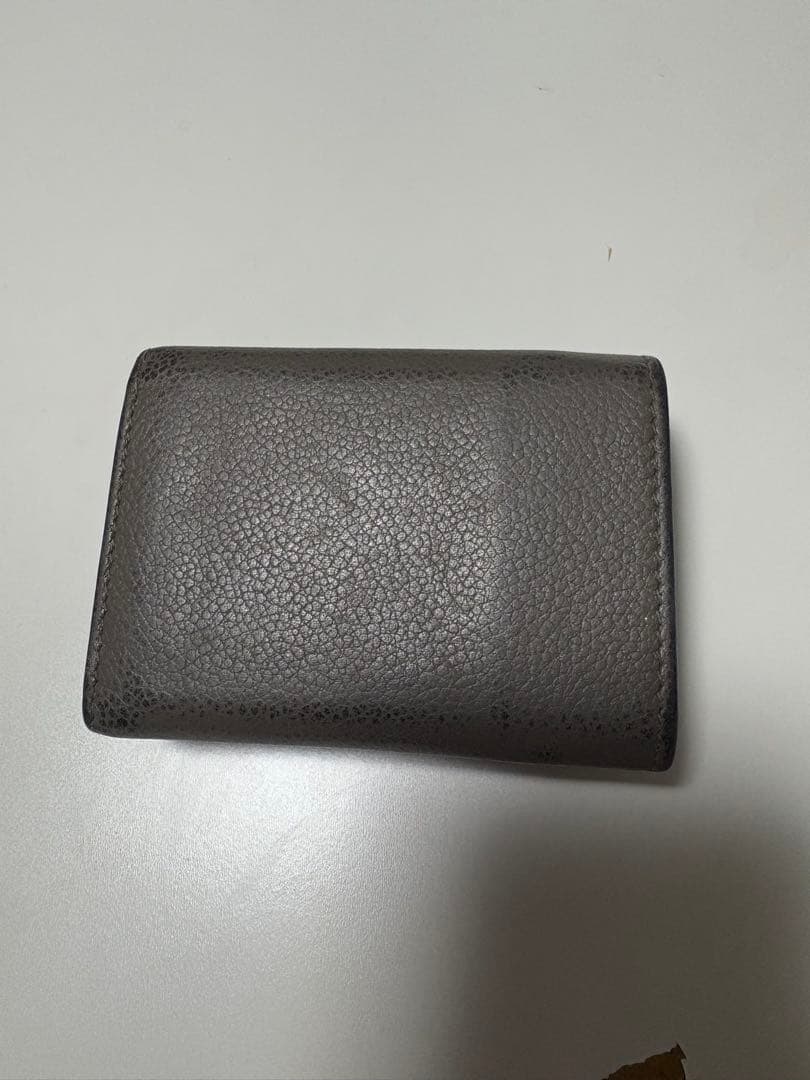 YSL グレー レザー 財布 三つ折財布の通販はau PAY マーケット - 輸入