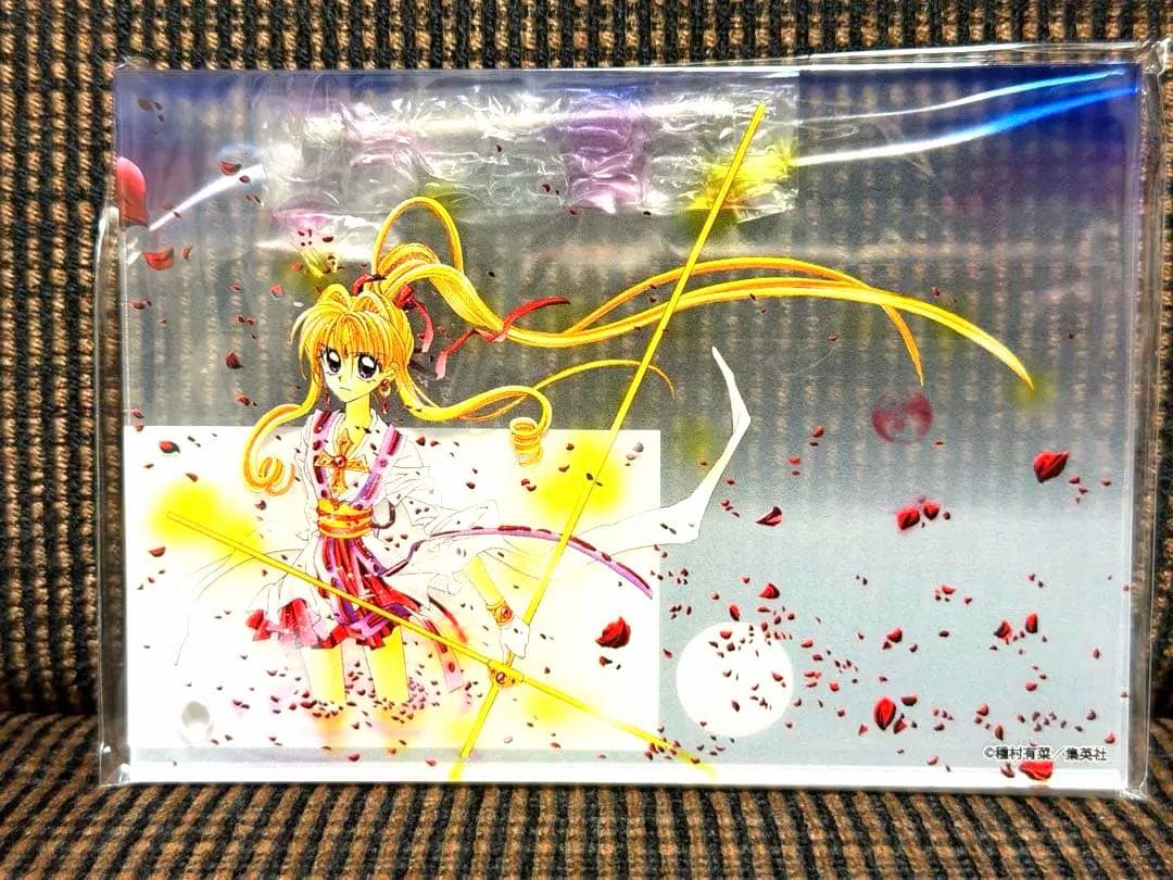 りぼん70周年記念CAFE 種村有菜 神風怪盗ジャンヌ アクリルプレート