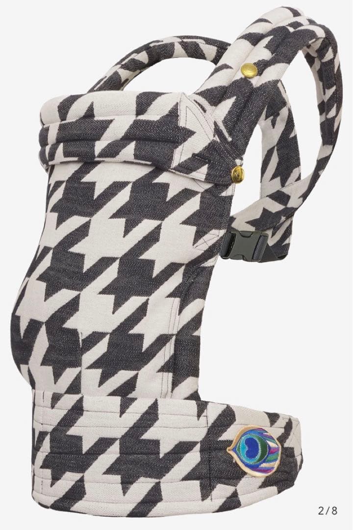 アーティポッペ 抱っこ紐 ザイガイスト ツイードBW コットン 新品