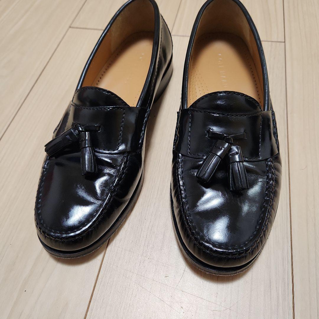 コールハーン タッセルローファー ブラック 8D - メルカリ