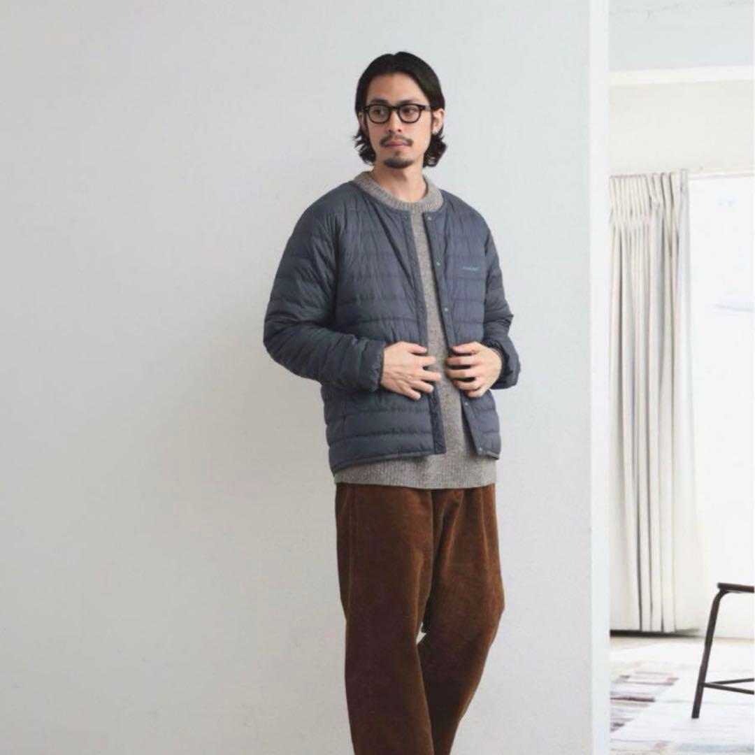 mont-bell×BEAMS 別注スペリオダウンラウンドネックジャケット XL