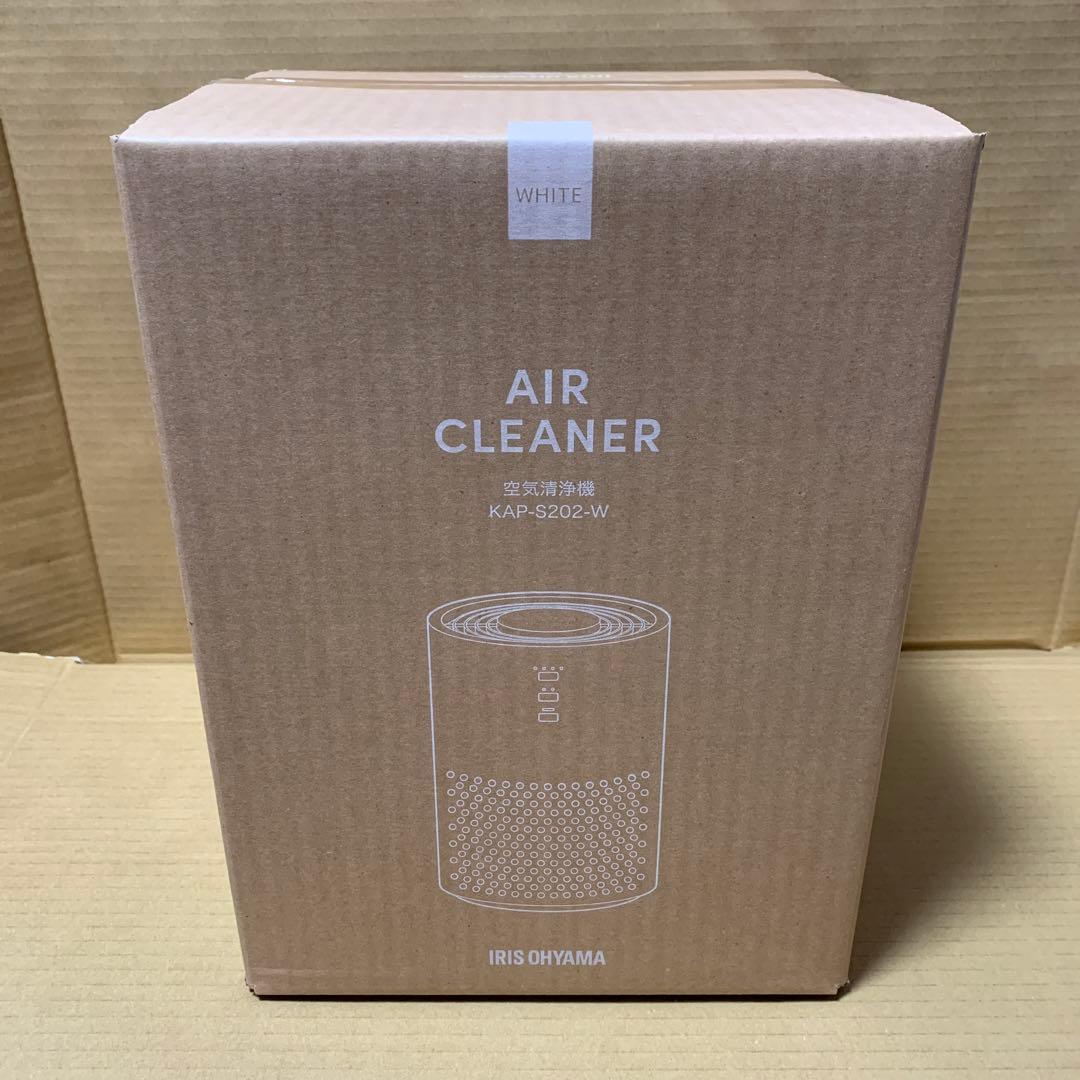 【新品未開封】　アイリス　空気清浄機　KAP S202 W 空気清浄機（10畳まで） | アイリスオーヤマ | KAP-S202-W | Joshin