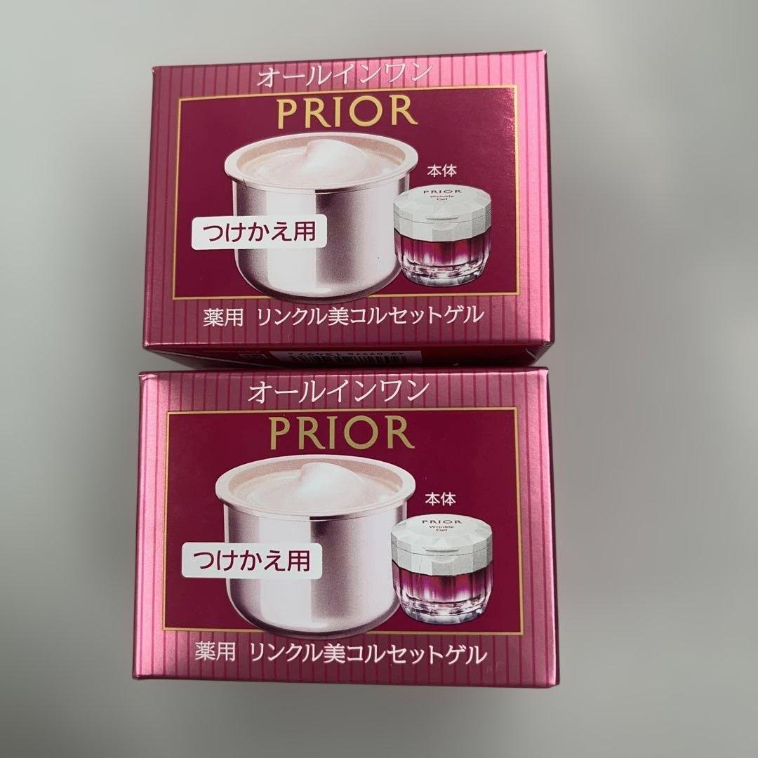 プリオール 薬用リンクル美 コルセットゲル つけかえ用 90g 新品2個セット プリオール 薬用 リンクル美コルセットゲル n つけかえ用 ( 90g