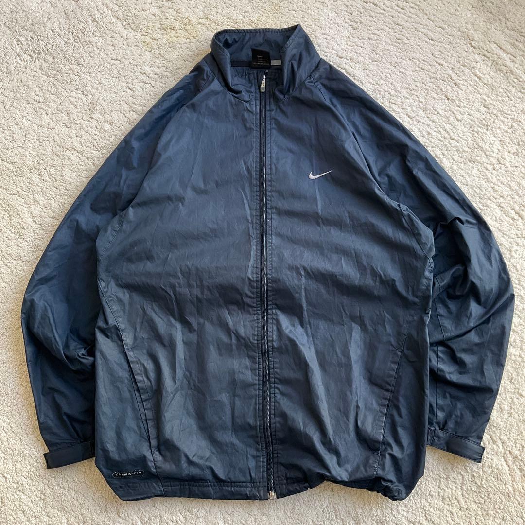 NIKE 00s ナイロンジャケット テック系 短丈 ドローコード y2k - メルカリ