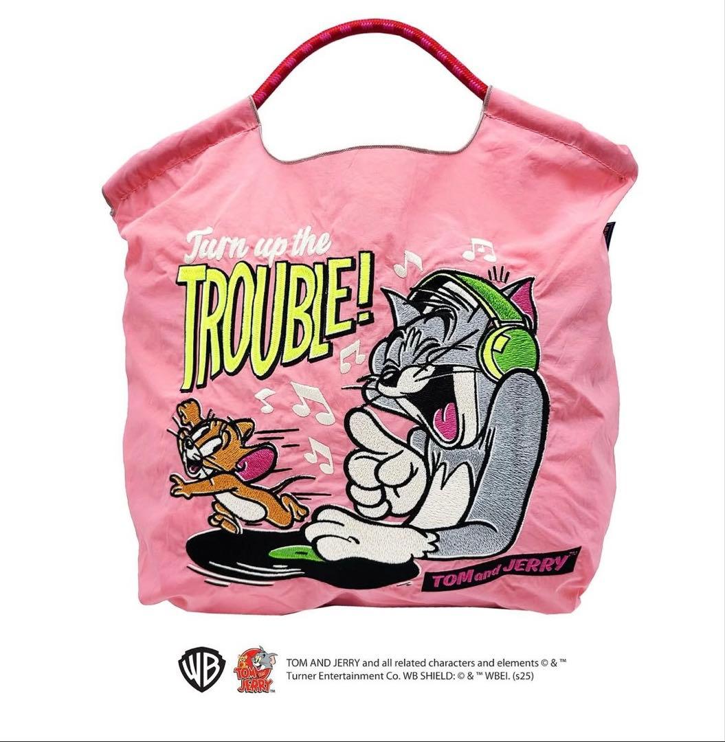 ボールアンドチェーン トムアンドジェリー トムジェリ エコバッグ