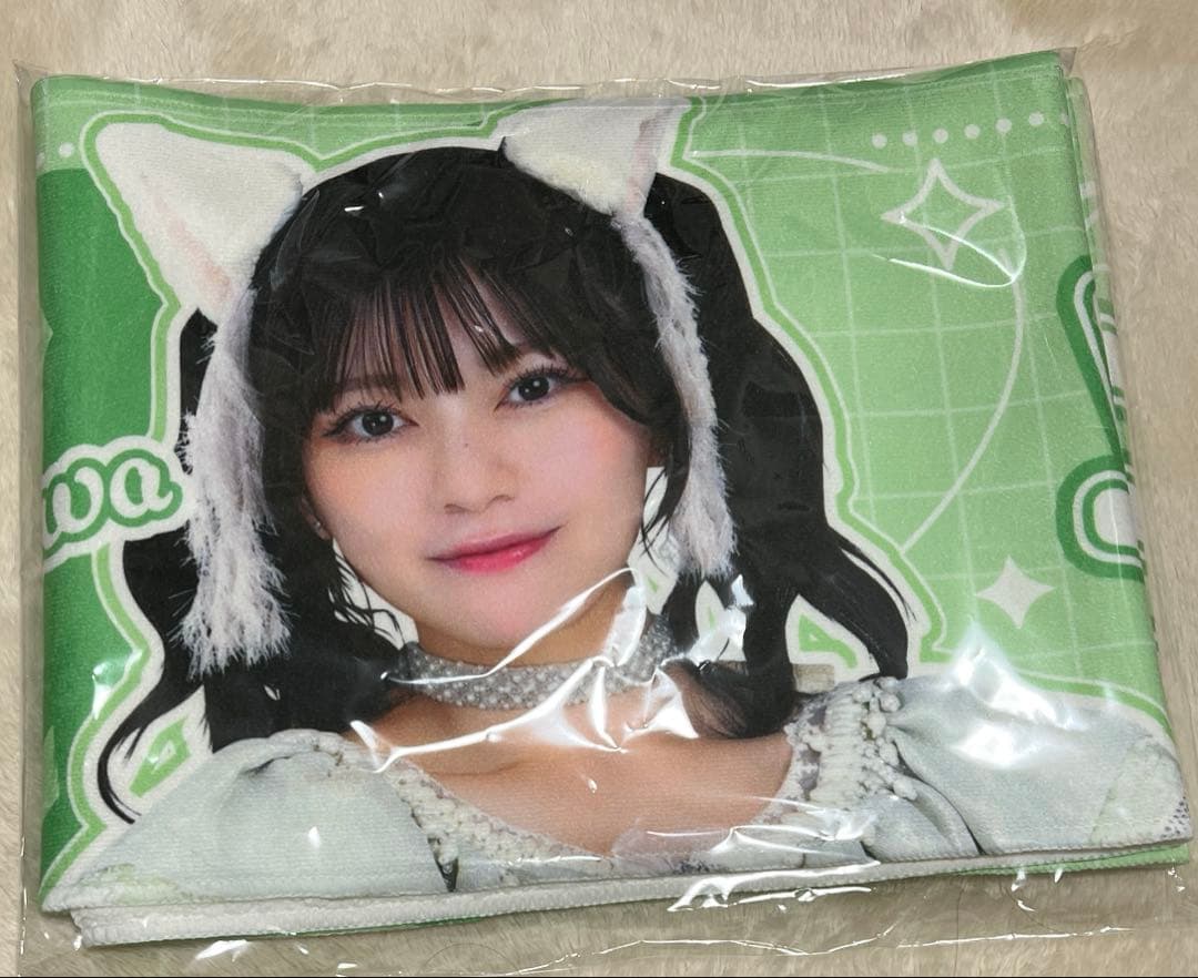 NiziU マユカ 直筆サイン入り フォトカード C賞 トレカ