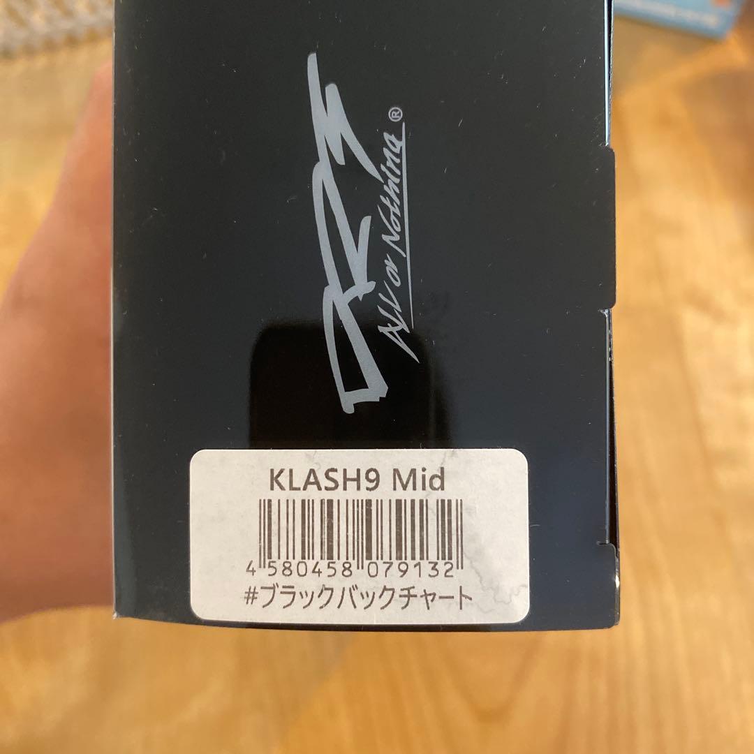 DRT KLASH9 Mid SUPLEX クラッシュ9 ブラックバックチャート
