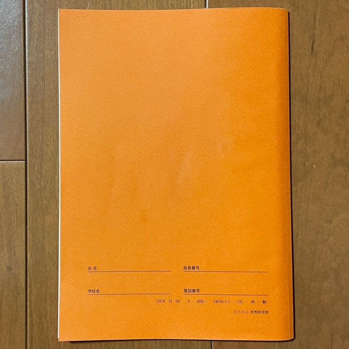 非売品】SEG 化学 テキスト 理論化学の総点検 授業プリント付き - メルカリ