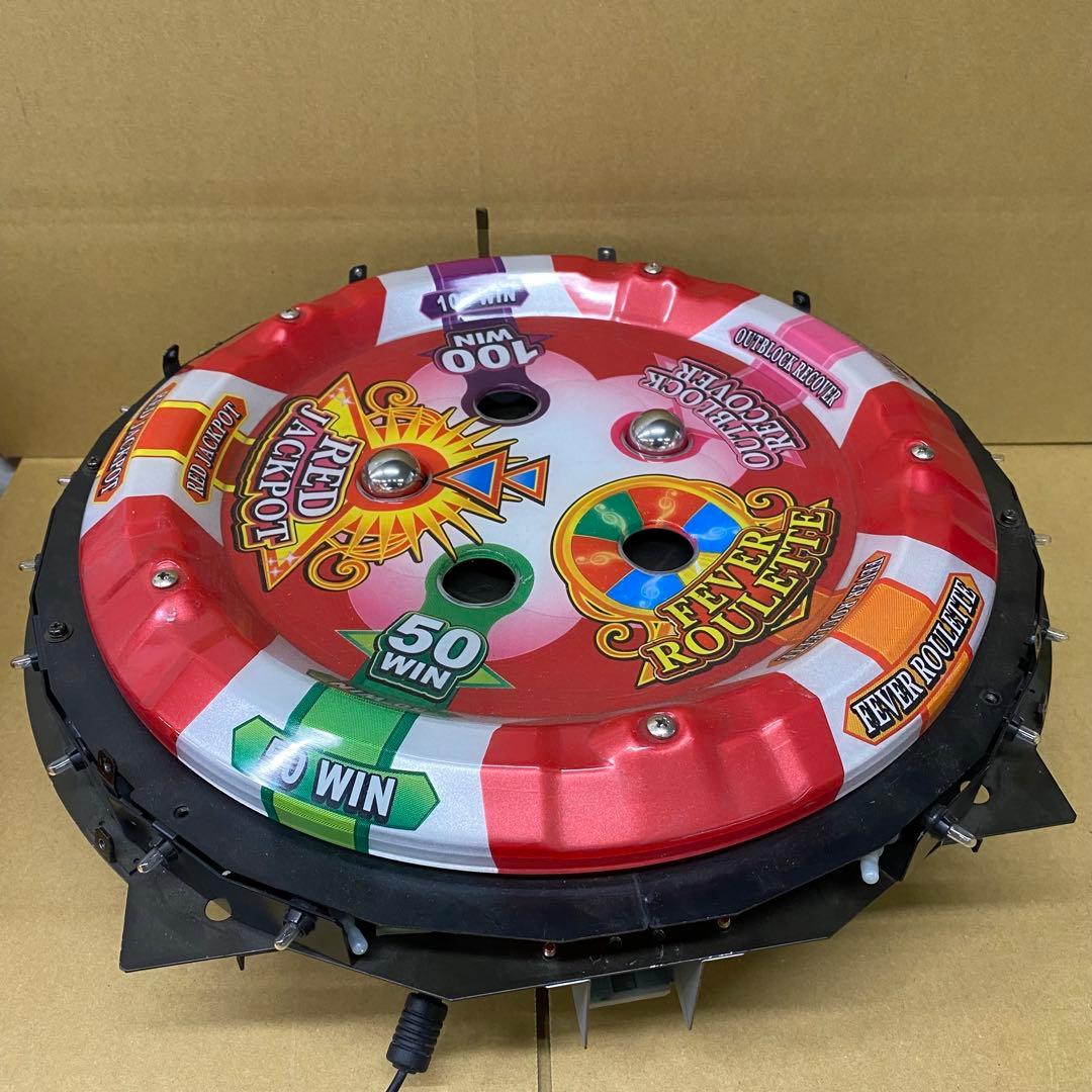 スピンフィーバー　抽選機実動 SPINFEVER メダルゲーム メダルゲーム スピンフィーバー 抽選機 筐体パーツ｜Yahoo!フリマ（旧