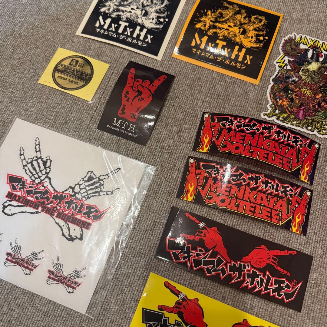 マキシマムザホルモン ステッカーセット まとめ売り - メルカリ