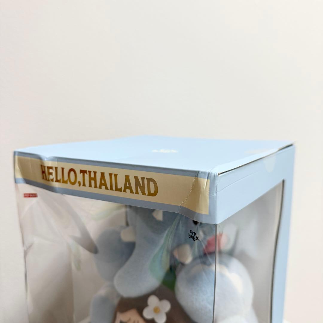 正規品 タイ限定 CRYBABY クライベイビー ぬいぐるみ 象 POPMART