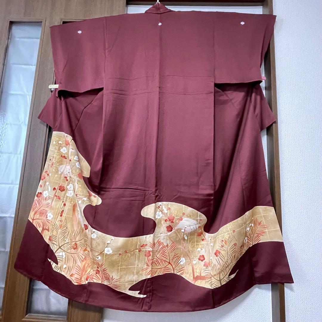 色留袖 親族 結婚式 披露宴 袋帯 セット 袷 着物 和装 ウェディング