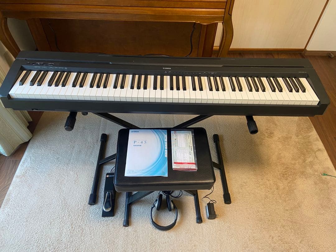 Yamaha P-45 デジタルピアノ - メルカリ