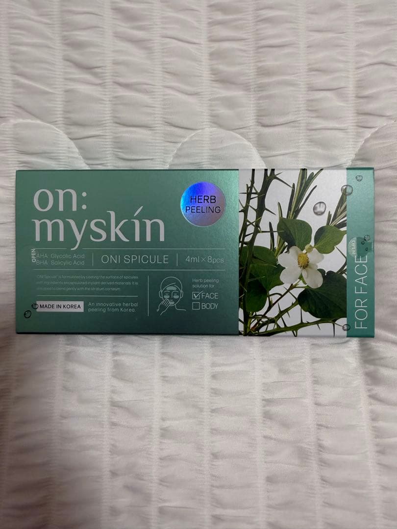 on: myskin オーマイスキン ハーブピーリング 4ml x 8個 - メルカリ