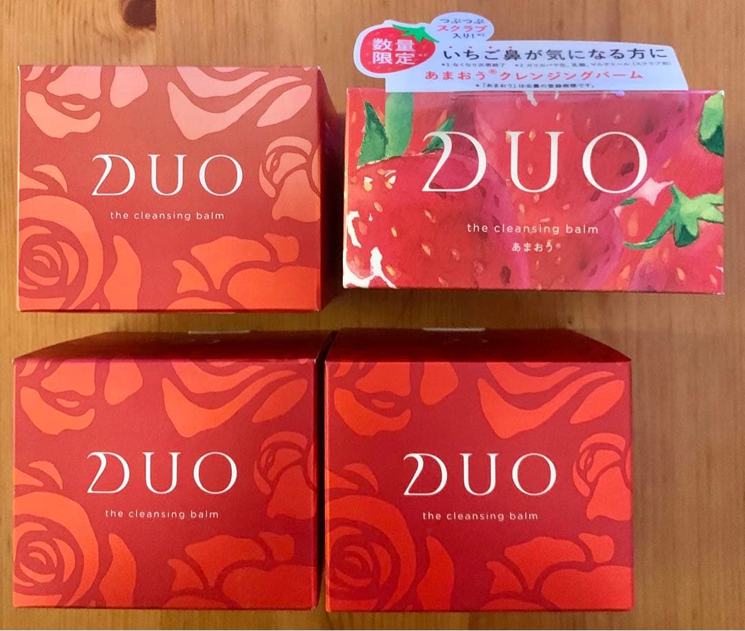 DUO(デュオ) ザ クレンジングバーム / 100g(限定) 3個 +あまおう