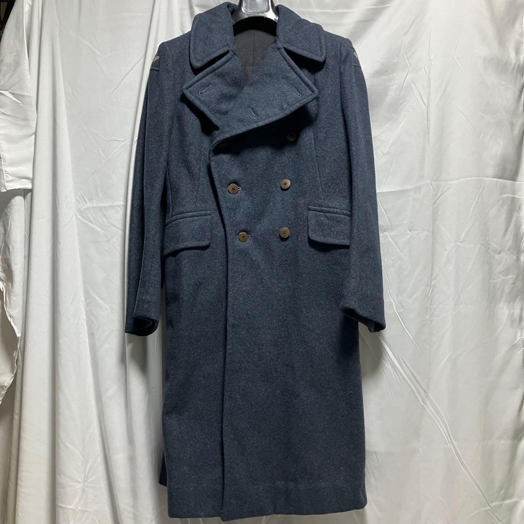 イギリス軍 40's グレートコート 希少 実物 官給品 ヴィンテージ レア