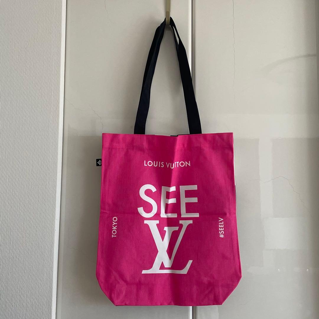 新品・未使用 ルイヴィトン 《SEELV展》トートバッグ シール付