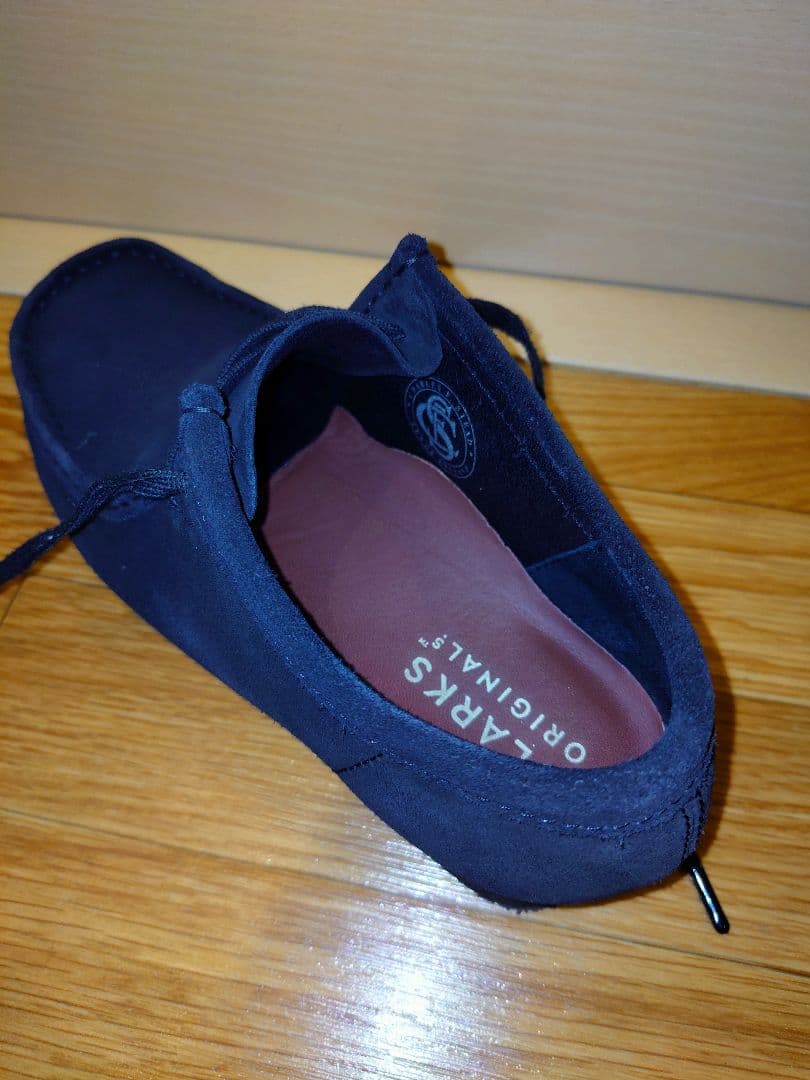 CLARKS ORIGINAL ワラビー 25.5cm スエード