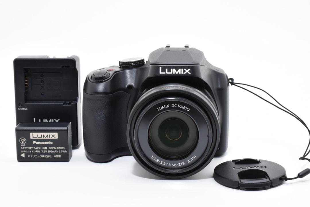 Panasonic LUMIX DC-FZ85-K パナソニック デジカメ LUMIX [3年保険付]パナソニック FZ85D『在庫がなく長期お時間を