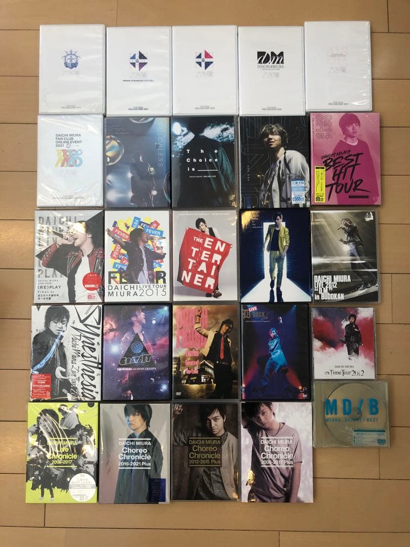 三浦大知　DVD まとめ売り 2024年8月28日(水)発売DAICHI MIURA ARENA LIVE 2024 + LIVE TOUR 2023