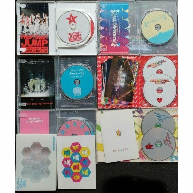 Hey!Say!JUMP 歴代DVD&ブルーレイ 初回19点 FabPARADE - メルカリ