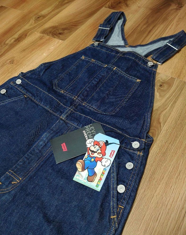 Levi's リーバイス スーパーマリオコラボ オーバーオール新品未使用品