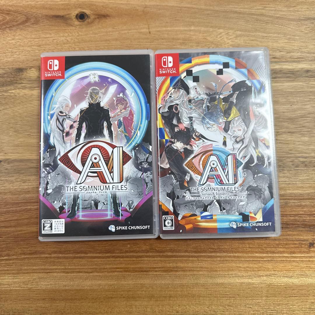 Switch AI ソムニウムファイル　2本セット Amazon.co.jp: AI: ソムニウムファイル ニルヴァーナ イニシアチブ