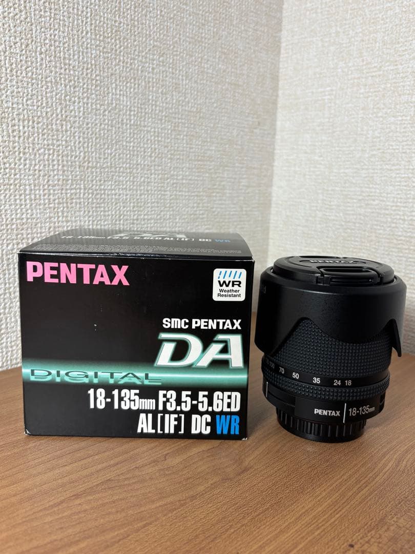 レンズ(ズーム) PENTAX DA 18-135mm F3.5-5.6ED AL DC WR PENTAX（ペンタックス）DA 18-135mm F3.5-5.6ED AL[IF] DC WR 高倍率