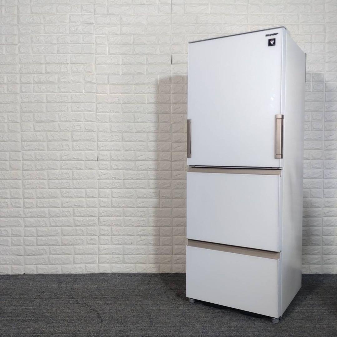 SHARP 冷蔵庫 SJ-GH35G-W 350L 2021年製 家電 F007 - メルカリ