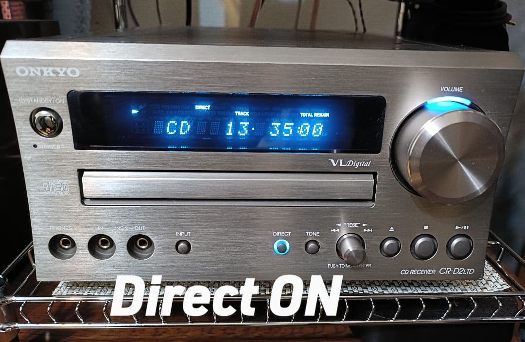 ONKYO CR-D2LTD CDレシーバー 完動品 学習リモコン付