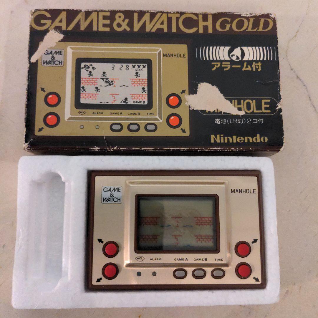 GAME &WATCH GOLD マンホール Yahoo!オークション -「任天堂ゲームウォッチ マンホール」の落札相場