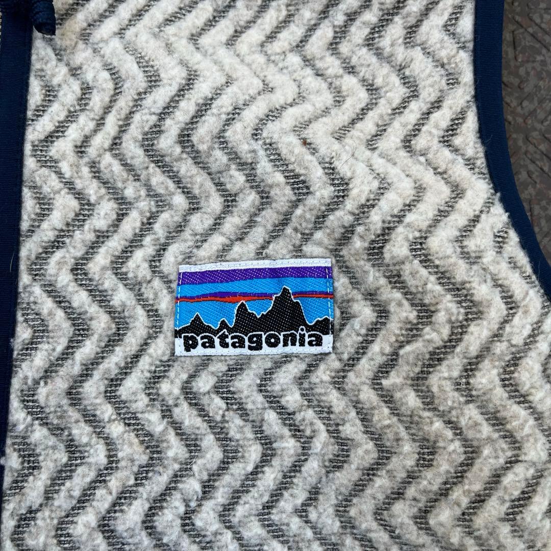 激レア パタゴニア patagonia ウーリー リバーシブル ベスト M - メルカリ