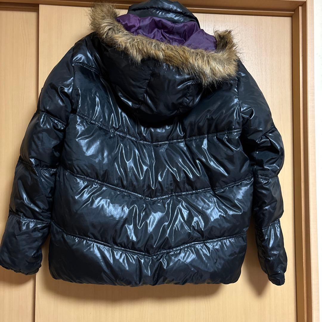 RUSS・K】ファー ダウンジャケット ラスケー 黒 Lサイズ y2k - メルカリ