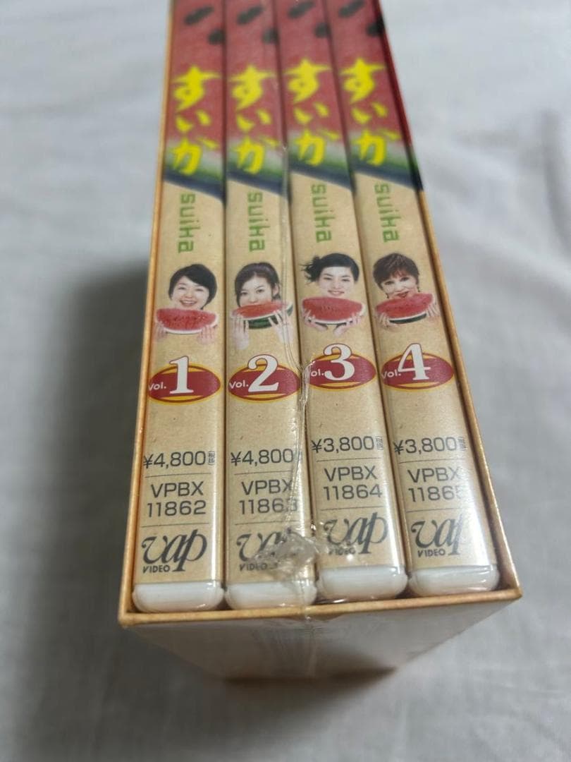 すいか DVD-BOX 全4巻 新品未使用 フィルム付き 希少
