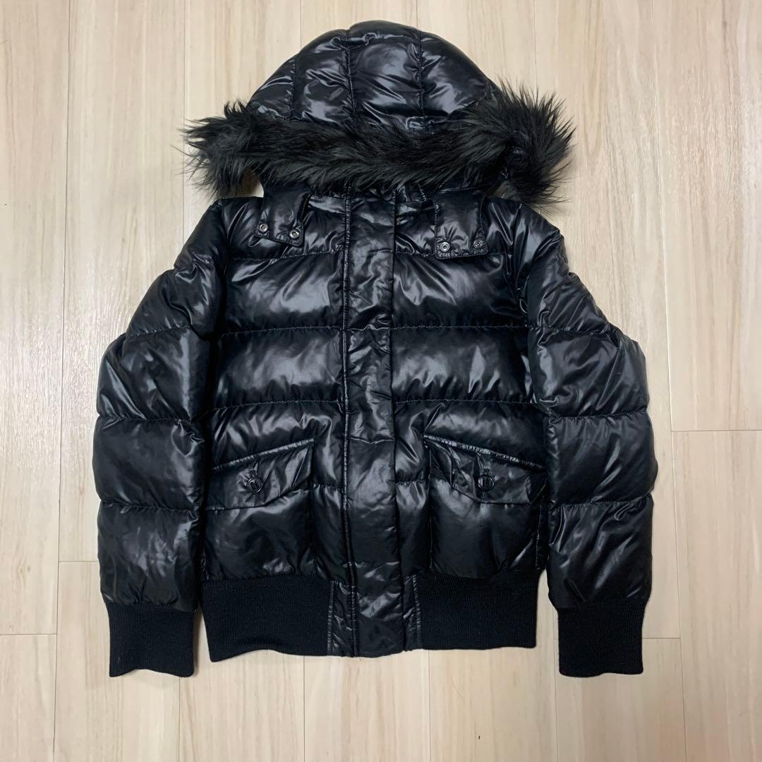 archive old uniqlo fur down jacket - メルカリ